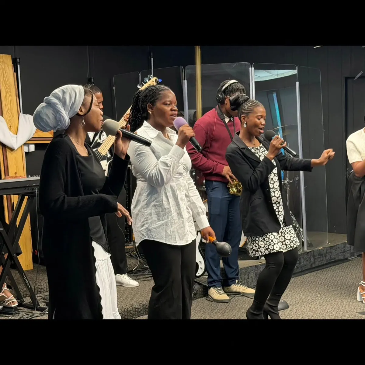 Victory House choir and worship team